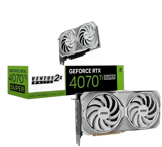 MSI Ventus 2X Nvidia GeForce RTX 4070Ti GDDR6 Graphics Card