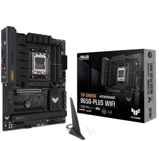Asus Tuf Gaming B650-Plus Wifi Motherboard Socket Am5 Atx