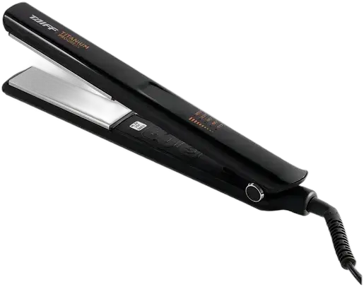 Taiff Titanium Progress Hair Straightener Black