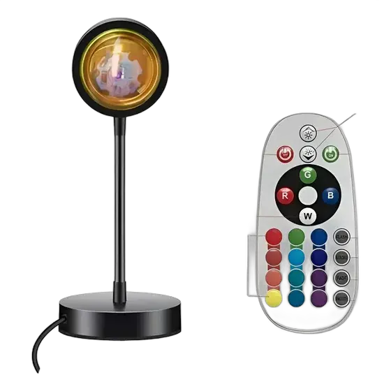 Sunset Lamp Night Light Projector For Instagram Photos
