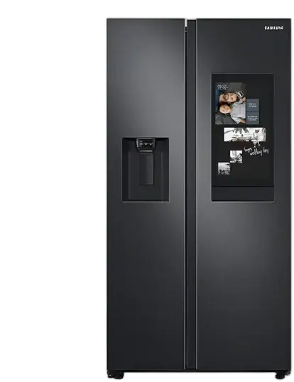 Samsung Side By Side Soundbar Refrigerator Black 585L 220V