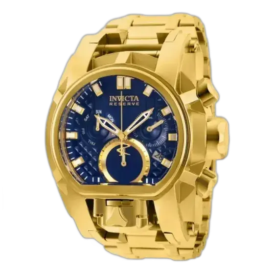 Gold Invicta Zeus Bolt 20111 25209 25210 Watch w/ Box