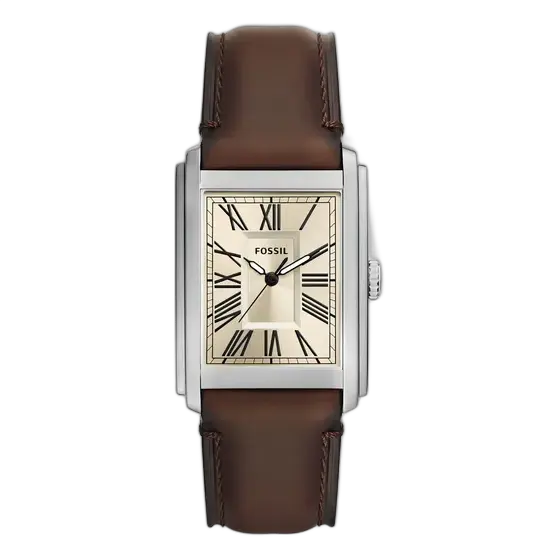 Fossil Men's Carraway Silver Watch - Fs6012/0kn