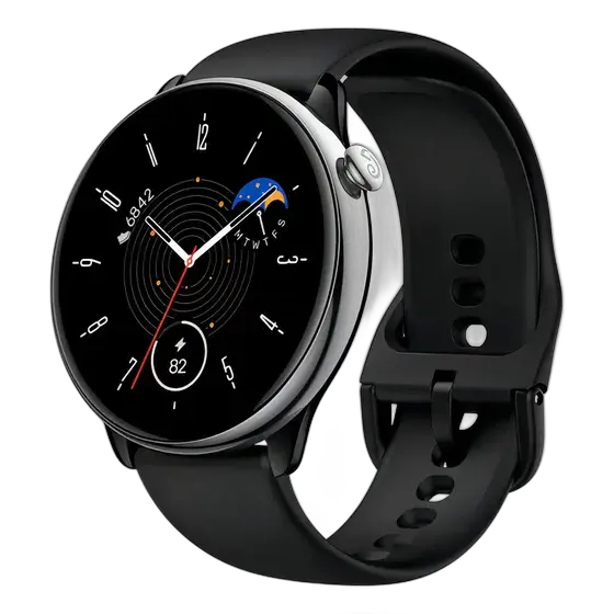 Amazfit GTR Mini GPS Watch Smartwatch 1.28", black, mesh, black