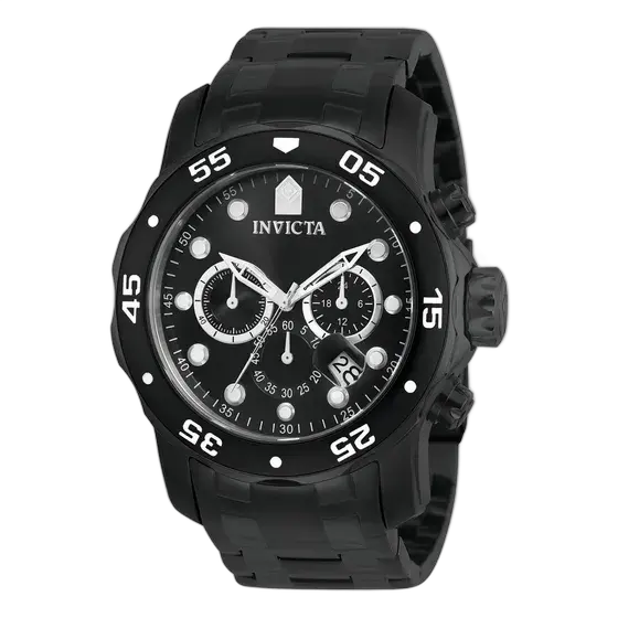 Invicta 0076 Men's Watch Black