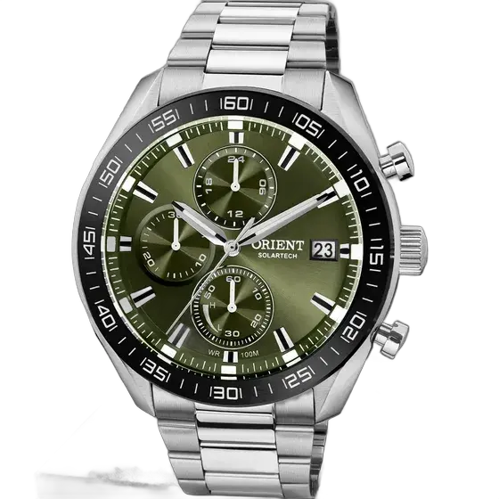 Orient Solartech Chronograph Solar Charge Men's Watch MBSSC303E1SX
