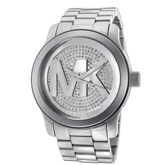 Michael Kors Bradshaw Women's Quartz Watch, MK5544 Silver