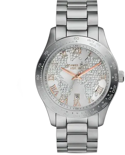 Michael Kors Watch Mk 5958 Women's Layton Silver