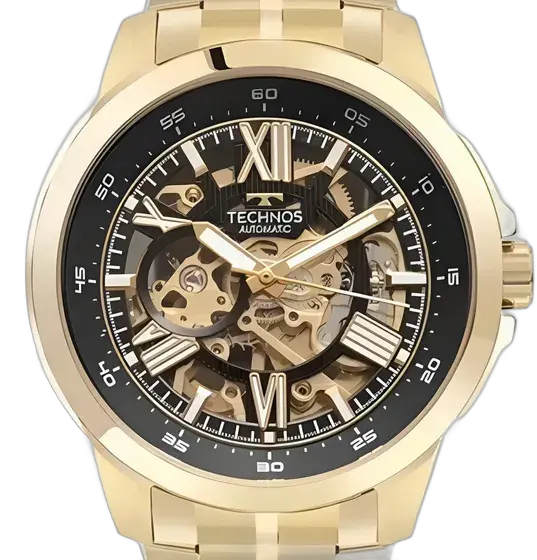 Technos Watch G3265an/1p Steel 100m Resistant