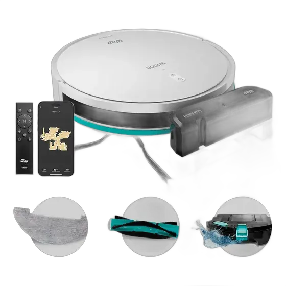 Robot Vacuum Cleaner with Mapping Wap Robot W1000 Alexa Google