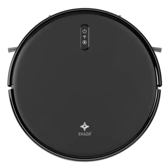 Smart Robot Vacuum Cleaner Mops Ekaza Mapping Black