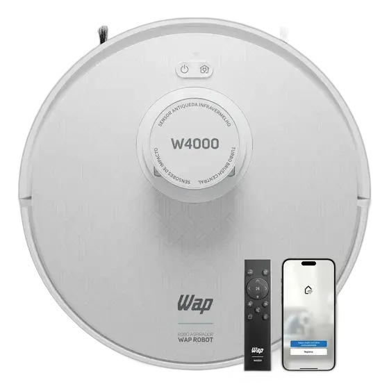 Robot Vacuum WAP Robot W4000 48W Self-Cleaning 220V