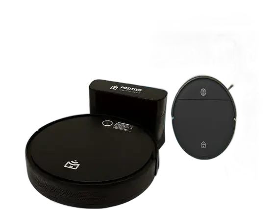 Positivo Casa Inteligente PRA90 Robot Vacuum Cleaner Black