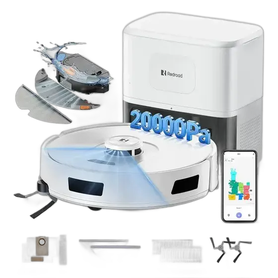 Redroad R11 Robot Vacuum Automatic Station Wi-Fi 3-in-1