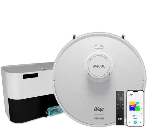 Wap W4000 Robot Vacuum 3-in-1 Self-Cleaning 220V