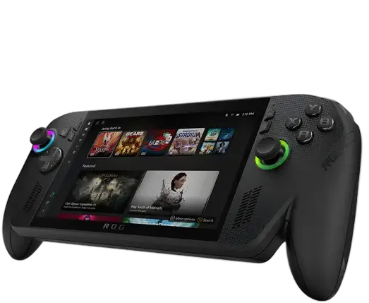ROG Xbox Ally X 7 FHD 120hz Gaming Handheld, Ryzen AI Z2 Extreme, 24gb RAM, SSD 1tb, Windows Portable Gaming Power Color Black