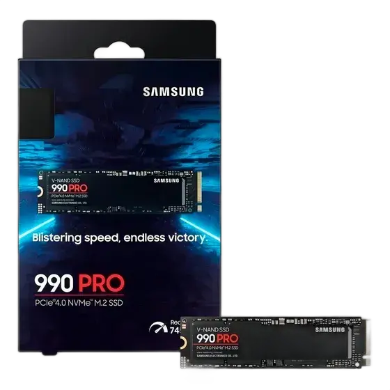 Samsung 990 Pro MZ-V9P2T0B/AM 2TB PCIe 4.0 NVMe M.2
