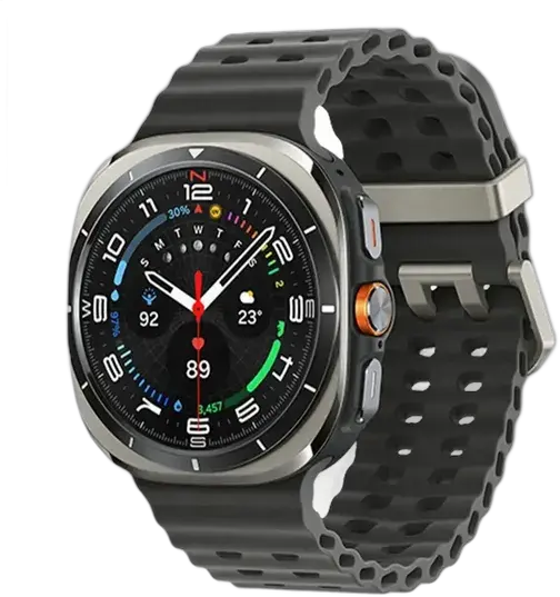 Samsung Galaxy Watch Ultra 2025 Smartwatch 47mm LTE, Galaxy AI, Aerospace Titanium Titanium Silver