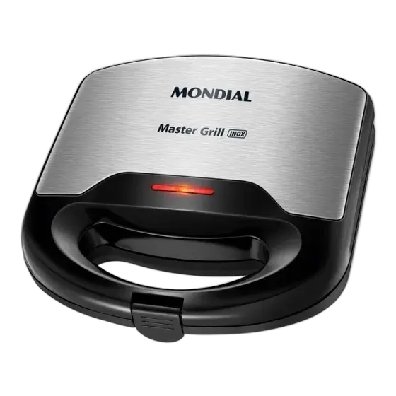Mondial Master Grill Sandwich Maker Mondial 750W S-20
