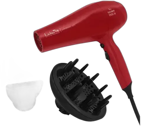 Secador de cabelo GA.MA Italy Maestrale Lichia Ceramic Cor Vermelho