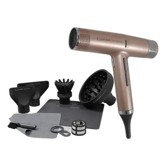 Gama Italy Iq3perfetto Rosegold 1600w Hair Dryer Rose Gold
