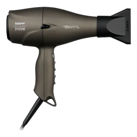 Professional Hair Dryer Unique Digital Tourmaline and Negative Ions 3100W Taiff