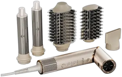 Hair Dryer Philco PSC3500 4-in-1 Foldable BLDC Motor Silver Beige 220V