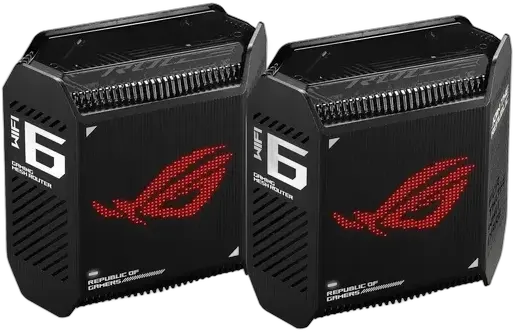 Asus ROG Rapture GT6 Wi-Fi 6 Mesh System, Tri-Band