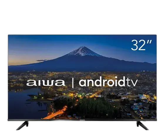 Smart TV AIWA 32" Android HD Ultra-thin Bezel HDR10 Dolby Audio AWS-TV-32-BL-02-A