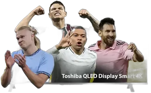 Smart TV DLED 50 4K Toshiba Vidaa 3 HDMI 2 USB Wi-Fi