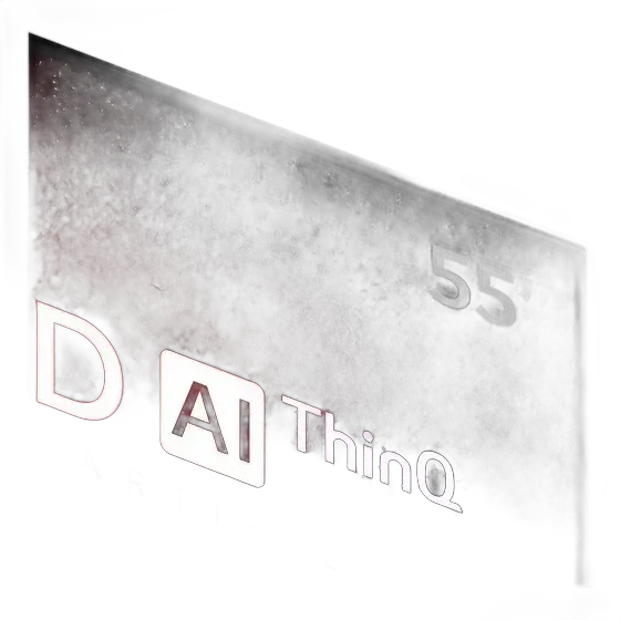 Smart TV LG AI ThinQ 55" OLED 4K UHD with Google Assistant and Alexa