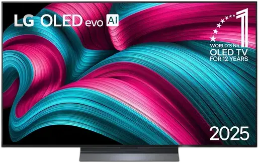 Smart TV LG OLED evo AI C5 4K 65 Inches 2025 α9 AI Gen 8 Processor webOS 25 Brightness Booster