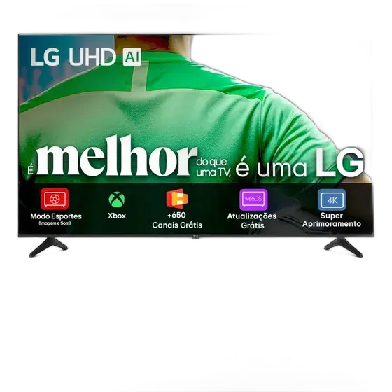 Smart TV LG UHD AI UA75 65-inch HDR10 Pro Processor α7 AI Gen8 webOS 25