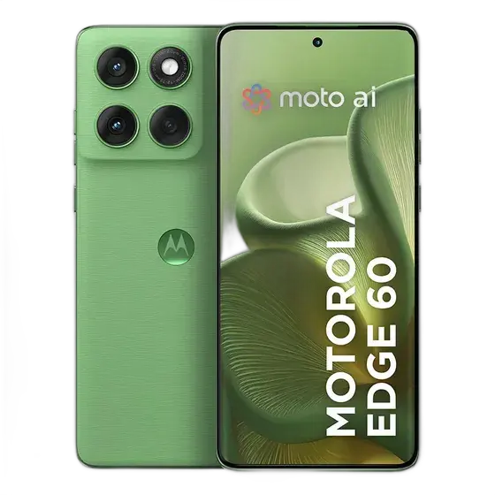 Motorola Edge 60 5g Smartphone - 512gb 24gb (12gb Ram+12gb Ram Boost) Quad-curve Screen Moto Ai 50mp Sony Camera Military Ultra-durability Ip68 + Ip69 - Green