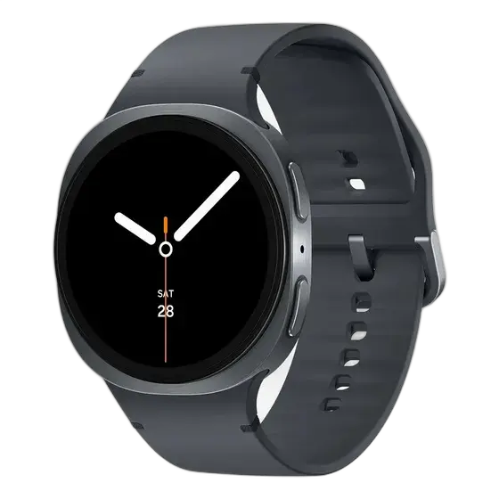 Smartwatch Samsung Galaxy Watch 8 40mm BT GPS, White with Milanese Strap Dark Gray
