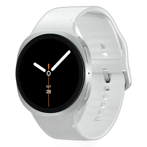 Smartwatch Samsung Galaxy Watch 8 40mm Silver with Bluetooth and Wi-Fi