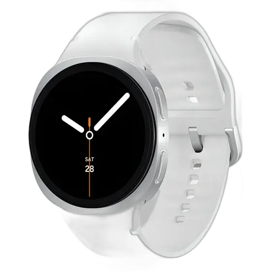 Smartwatch Samsung Galaxy Watch8 LTE 44mm, With Galaxy AI and GPS, Silver