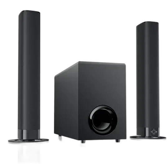 Funsmile KY-8000E Soundbar with Bluetooth Subwoofer for Smart TV