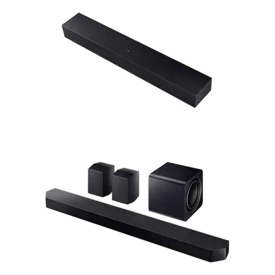 Samsung Soundbar HW-Q990F + Soundbar HW-B400F
