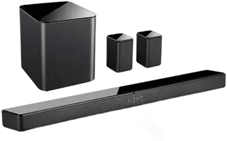 Soundbar Waveone Atlantic Ocean 5.1 Bluetooth HDMI ARC 300W Black