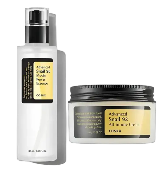 Ss Mucin Snail 92% Snail Power Essence And 96% Cosrx Advanced