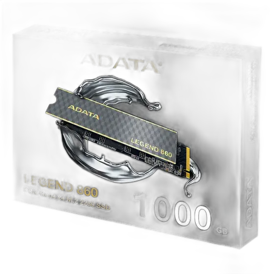Ssd Adata Legend 860 1tb M.2 Nvme - Sleg-860-1000gcs Black