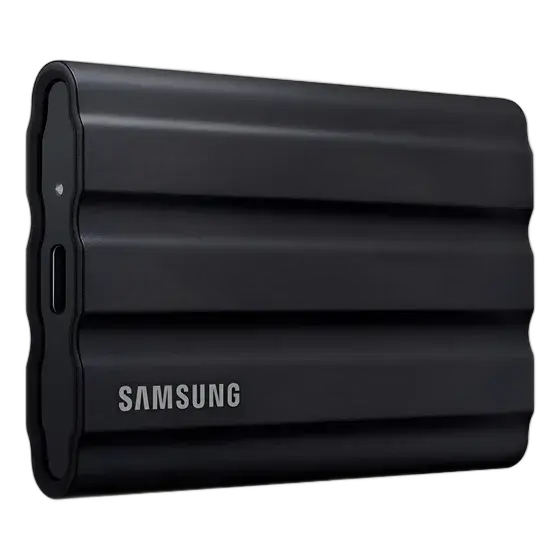 Samsung T7 Shield External SSD MU-PE1T0S 1TB USB-C Black