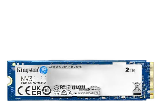 SSD M.2 NVMe 2280 Kingston 2TB NV3 PCIe 4.0 Up to 5000 MB/s