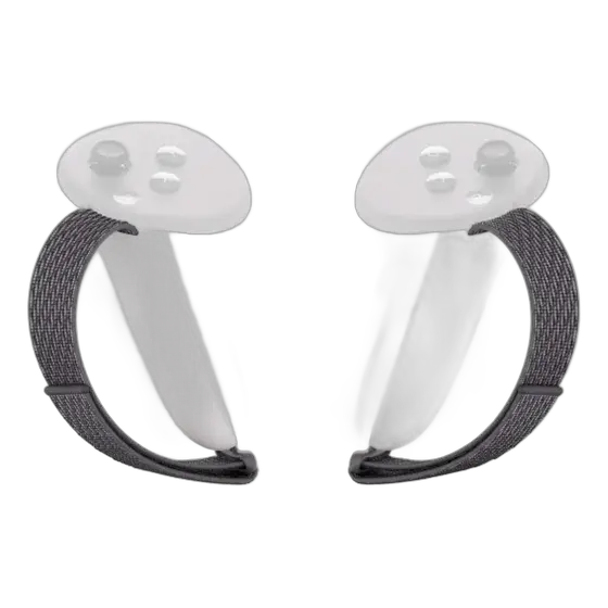 Meta Active Straps Gray Adjustable Nylon for Quest 3 3s