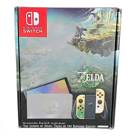 Switch OLED Zelda Tears Of The Kingdom Unlocked Used