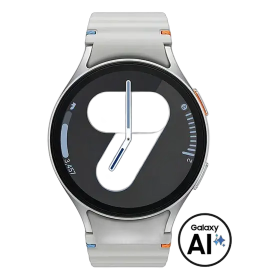 Samsung Galaxy Watch 7 Display 44mm 1.47" with FKM Band - Silver