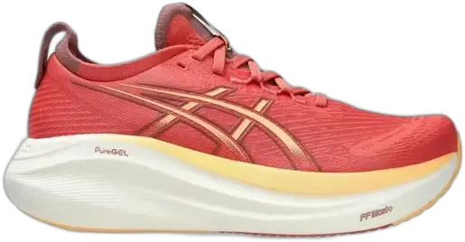 Asics Gel Nimbus 27 Pink Orange Women's Sneakers