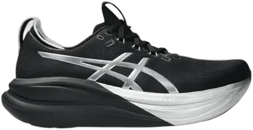 Asics Gel-Nimbus 28 Platinum Black Sneakers Pix Promo Adult