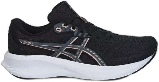 Asics Raiden 5 Women's Running Sneakers - Walking Black/Pink 36.0 BR
